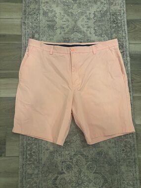 Vineyard Vines On The Go‎ Performance Shorts Mens Size 38 Pink Chino Golf pink